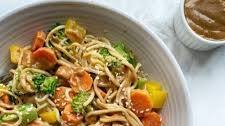 Creamy Peanut Butter Noodle Stir Fry