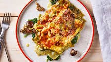 Creamy Pork, Spinach & Mushroom Lasagne