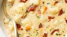 Creamy Potato Soup with Bacon