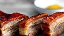 Creme Brulee Pork Belly Confit