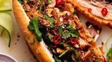 Crispy Pork Belly Banh Mi