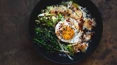 Crispy Rice Bowl with Fried Egg and Avocado