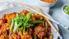 Crispy Tofu & Kimchi Stir-Fry Recipe