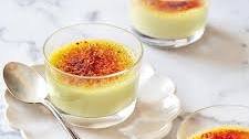 Crème brûlée à la pistache