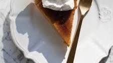 Crème Brûlée Pumpkin Pie