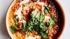 Curried Lentil Soup With Coconut and Tomatoes