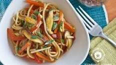 Curried Vegetable Lo Mein