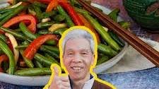 Dad's Stir Fried Green Beans: A Chinese Chef's Secrets (Video)!
