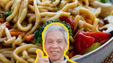 Dad's Vegetable Lo Mein: A Chinese Chef's Secrets (Video)!