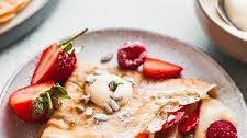 Dairy Free Coconut Milk Crepes