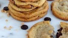 Dark Chocolate Chip Toffee Cookies