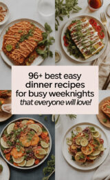 96+ Best Easy Dinner Recipes for Busy Weeknights That Everyone Will Love! dinner-recipes-ccccc-45754