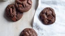 Double Chocolate Chunk Cookies