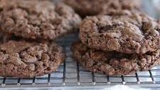 Double Chocolate Oatmeal Chocolate Chip Cookies