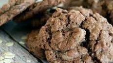 Double Chocolate Oatmeal Cookies