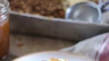 Drunken Apple Crisp with Rum Caramel