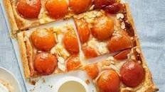 Easy apricot tart