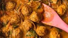 Easy falafel curry