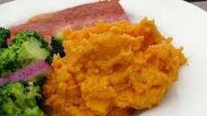 Easy Maple Mashed Sweet Potatoes