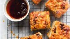Easy No Knead Chilli Cheese Focaccia