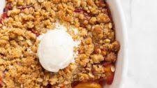 Easy Peach Crisp