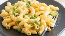 Easy Stovetop Green Pea Mac and Cheese