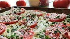 Easy Summer Tomato Flatbread