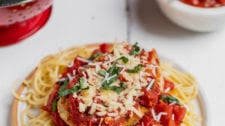 Easy Vegan Chicken Parmesan