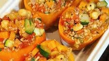 Easy Vegan Stuffed Peppers