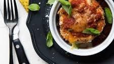 Eggplant Parmesan For One