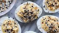 Everything Bagel Deviled Eggs (Whole30, Keto)