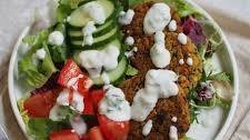 Falafels With Green Goddess Dressing