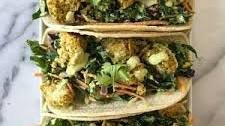 Falafel Tacos with Cilantro Lime Cashew Dressing