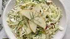 Fennel, Apple & Cabbage Slaw Salad