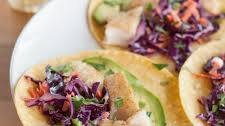 Fish Tacos with Cabbage Slaw