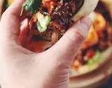five spice pulled palm bao