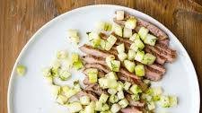 Flank Steak with Cucumber Salsa