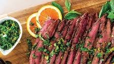 Flank Steak With Mojo Gremolata