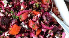 French Lentil & Beet Salad