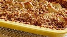 French Toast Casserole with Brown Sugar-Walnut Crumble