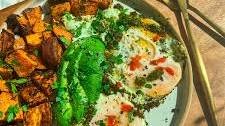 Fried Chimichurri Eggs