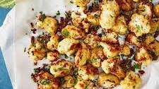 Garlic-Butter Cauliflower Bites