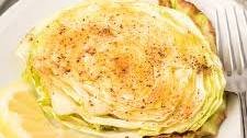 Garlic Butter Roasted Cabbage