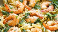 Garlic Butter Shrimp Pasta