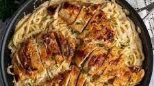 Garlic Parmesan Chicken Alfredo