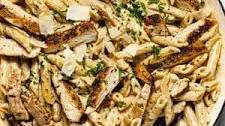 Garlic Parmesan Chicken Pasta Recipe