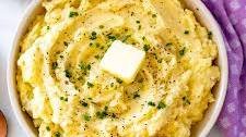 Garlic Parmesan Mashed Potatoes