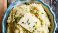 Garlic Parmesan Mashed Potatoes (Small Batch)