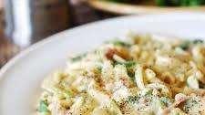 Garlic Pasta Carbonara Recipe