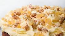 Ginger and Walnut Carrot Cake